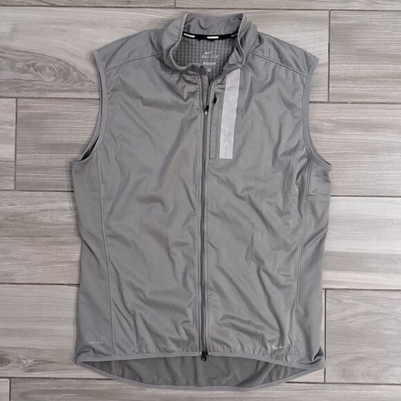 Nike Dri-Fit Reflective Running Vest - Picture 1 of 6